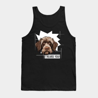 Funny Wirehaired Pointing Griffon Dog Owner Humor Tank Top